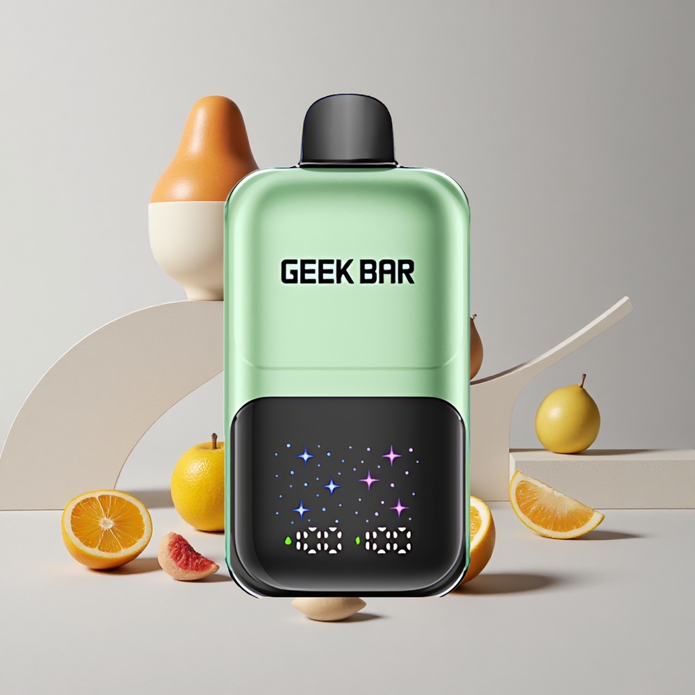 Kyslé cukríky a kyslé ovocie GEEK BAR 2GO 50000 Puffs Dvojitá nádrž s 20ml kapacitou veľkoobchod Slovensko