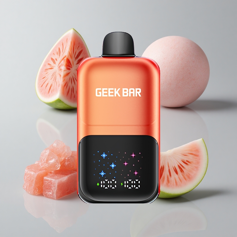 Melónová žuvačková bublina GEEK BAR 2GO Two Series 50000 Puffs Interaktívny veľký displej veľkoobchod Slovensko