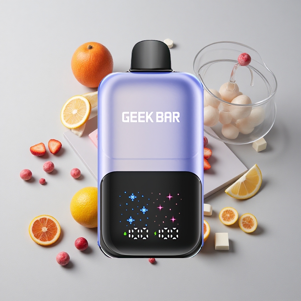 Zmiešané Bobule Ľadové GEEK BAR 2GO Two Series 50000 Puffs Interaktívny Veľký Displej veľkoobchod Slovensko
