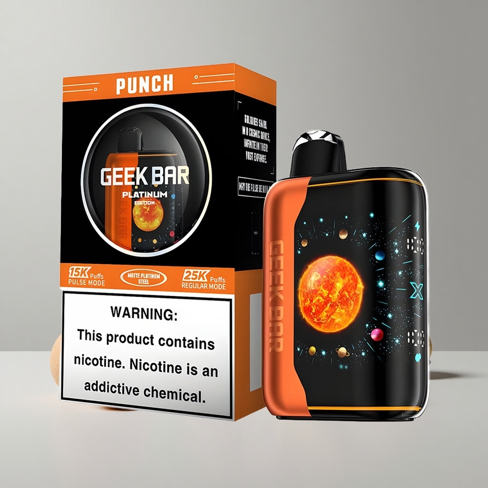 Punch GEEK BAR Platinum 25000 Puffs Dual Mesh Cievka veľkoobchod Slovensko