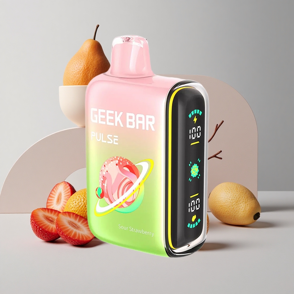 Kyslá Edícia GEEK BAR Pulse 15000 Fajčiek s 16ML E-kvapalinou a 5% Nikotínu veľkoobchod Slovensko