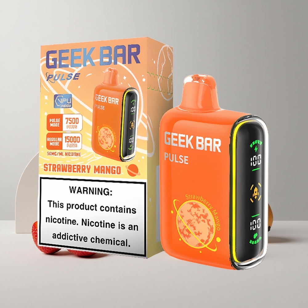 Planeta GEEK BAR Pulse 15 000 fajčiek s 16ML kapacitou a 5% nikotínu veľkoobchod Slovensko
