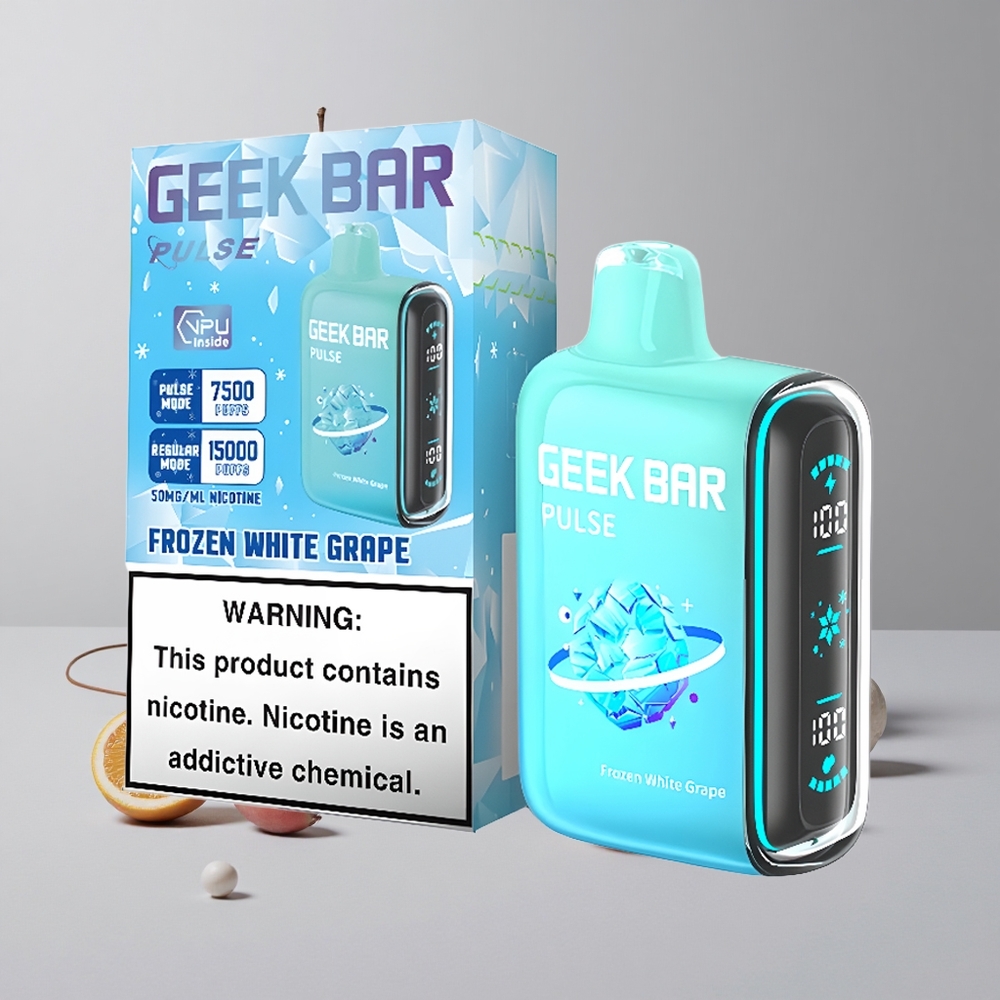 Zmrazená Edícia GEEK BAR Pulse 15000 Fajčiek 16ML Kapacita veľkoobchod Slovensko