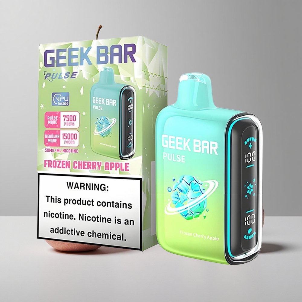 Zmrazená Edícia GEEK BAR Pulse 15000 Fajčiek 16ML Kapacita veľkoobchod Slovensko