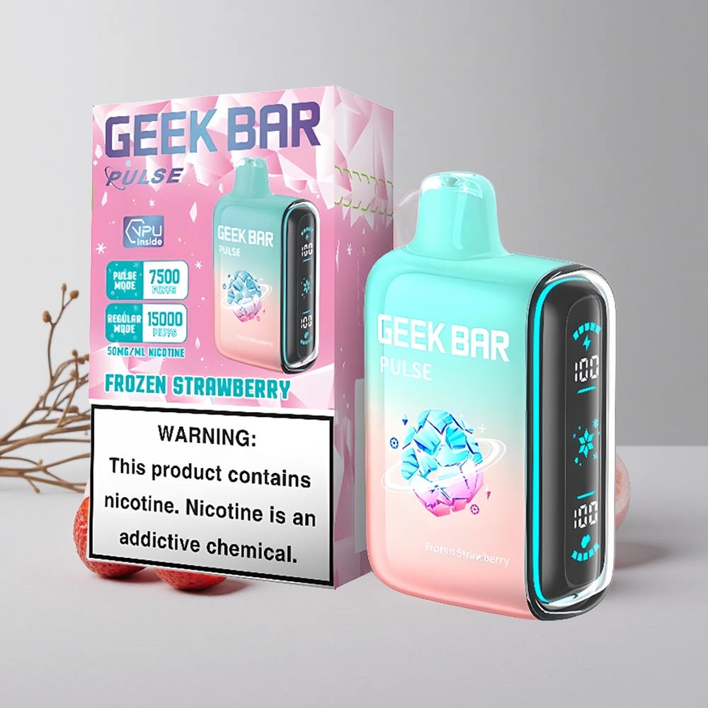Zmrazená Edícia GEEK BAR Pulse 15000 Fajčiek 16ML Kapacita veľkoobchod Slovensko