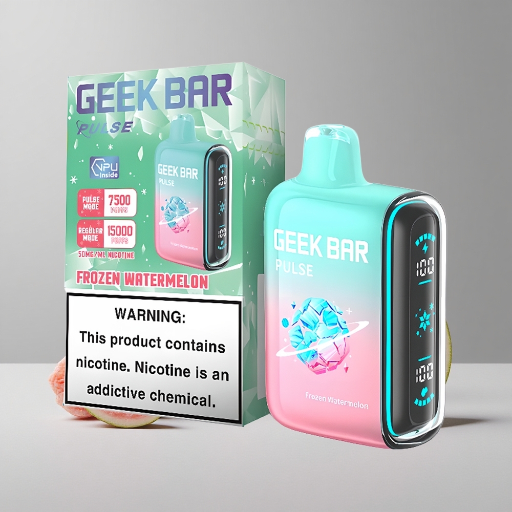 Zmrazená Edícia GEEK BAR Pulse 15000 Fajčiek 16ML Kapacita veľkoobchod Slovensko