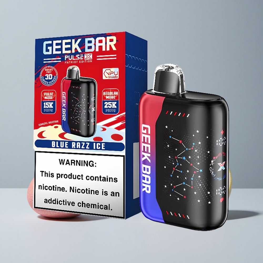 Patriot Edícia GEEK BAR Pulse X 25000 Fajčiek s 18mL Tekutiny a USB Typ-C Nabíjaním veľkoobchod Slovensko