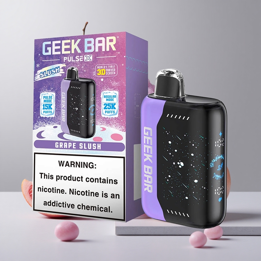 Slush GEEK BAR Pulse X 25000 Fajčiek 18mL Tekutina veľkoobchod Slovensko