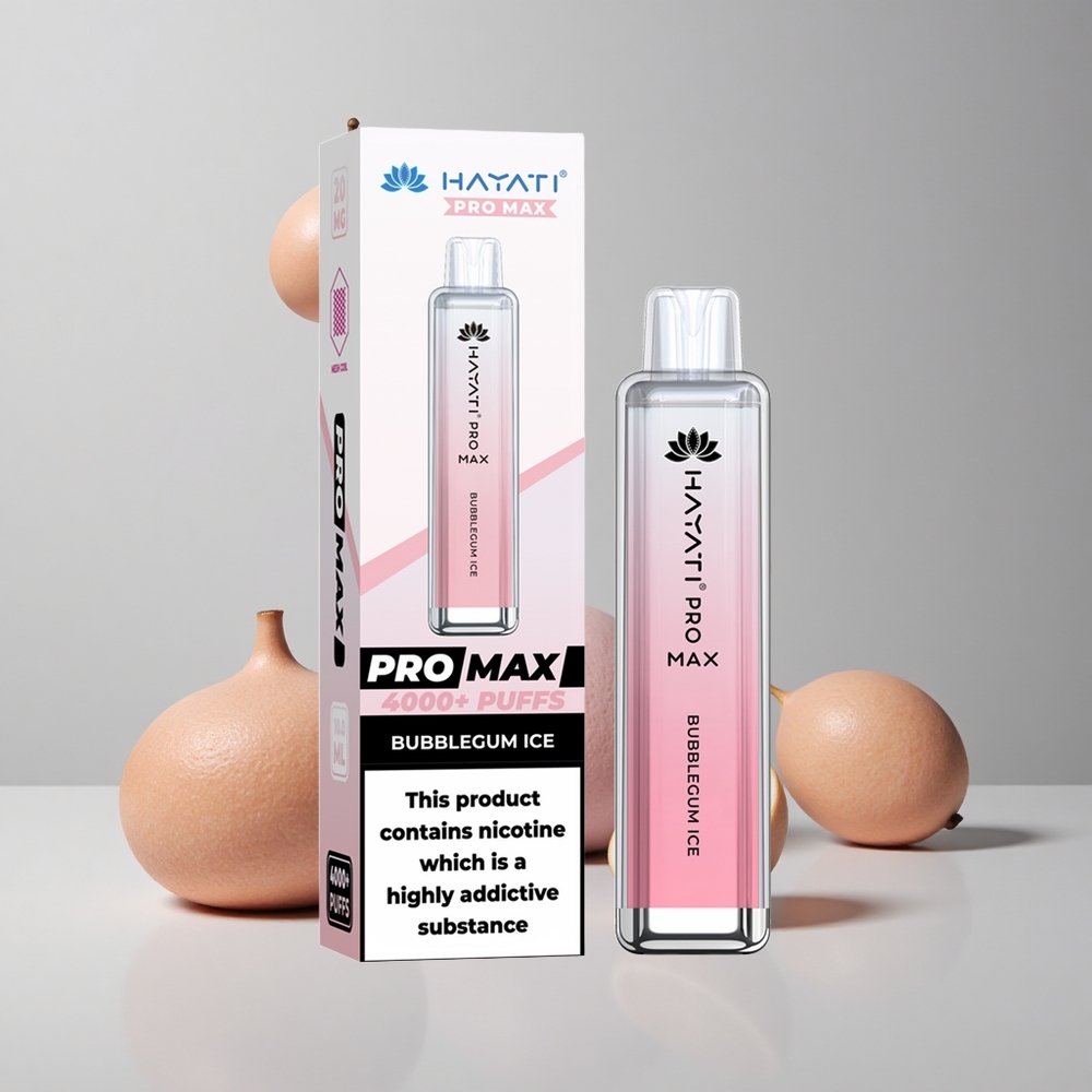 Bublinkový ľad Hayati Pro Max 4000 Puffs Dual 1.1 Ohm Mesh Cievka 1400mAh batéria veľkoobchod Slovensko