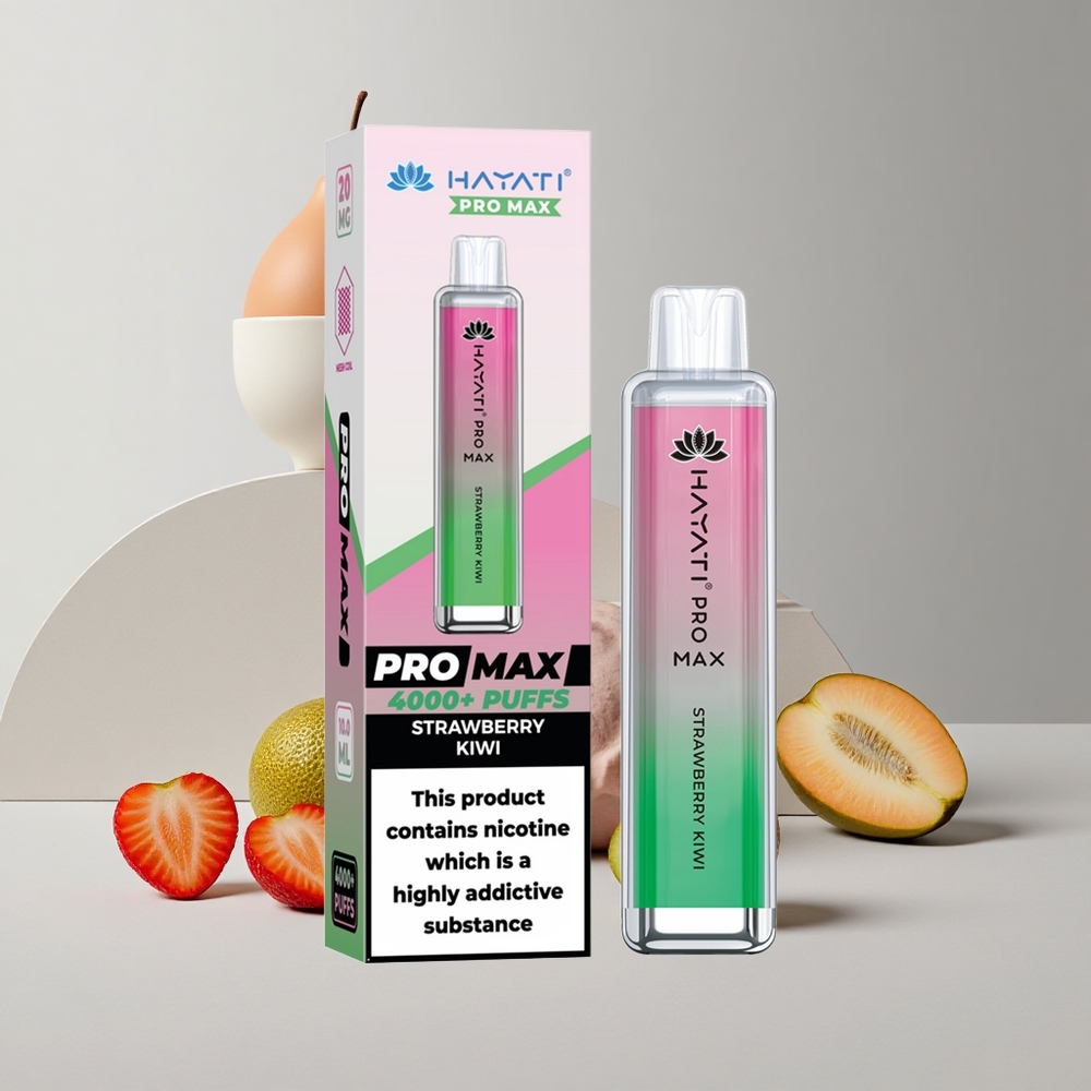 Jahoda-Kivi Hayati Pro Max 4000 Puffs Batéria 1400mAh LED Podsvietenie veľkoobchod Slovensko