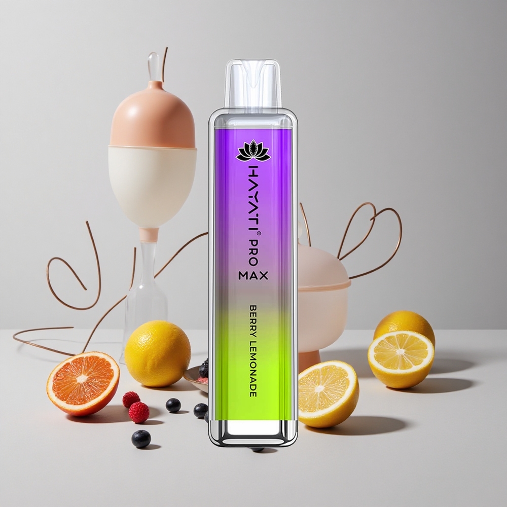 Jahoda Limonáda Hayati Pro Max 4000 Puffs 2ml nádrž s 10ml auto dopĺňaním veľkoobchod Slovensko