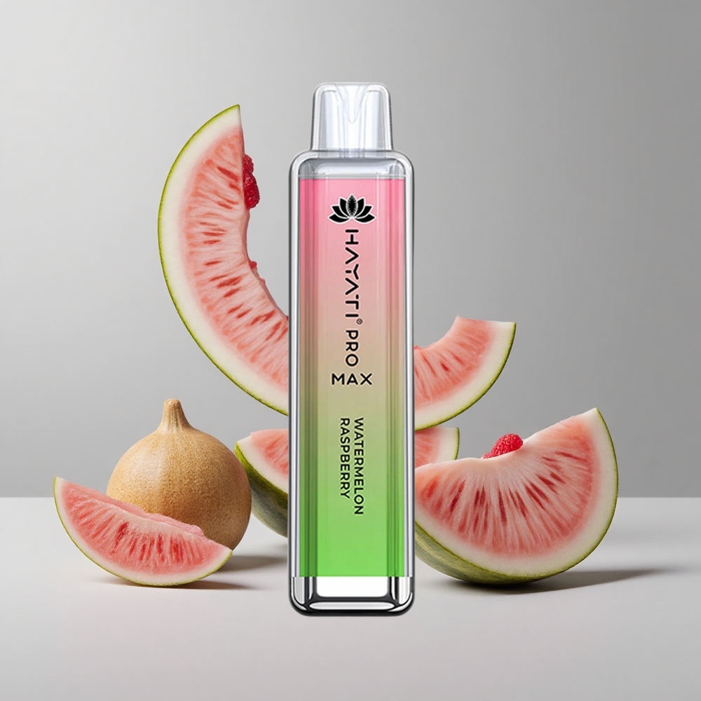 Melón Malina Hayati Pro Max 4000 Puffs Dobíjateľná Batéria 1400mAh veľkoobchod Slovensko