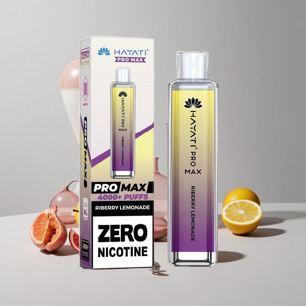 Ribry Citronáda Hayati Pro Max 4000 Puffs Dobíjateľná Batéria 2ml Nádrž veľkoobchod Slovensko