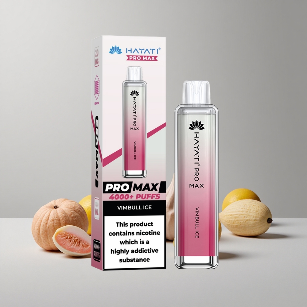 Ľadová Hayati Pro Max 4000 Puffs s 1400mAh batériou a 2ml nádržou veľkoobchod Slovensko