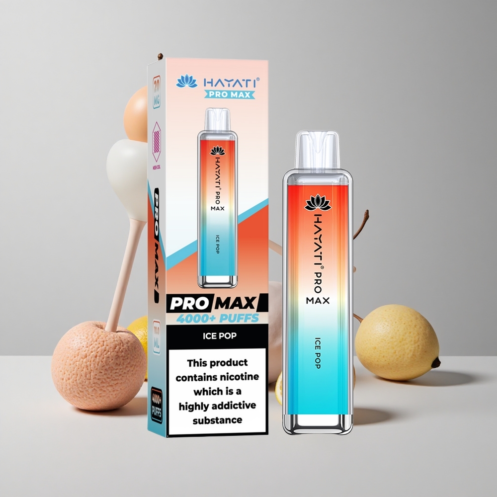 Ľadový ovocný pohár Hayati Pro Max 4000 Puffs s dobíjateľnou batériou veľkoobchod Slovensko