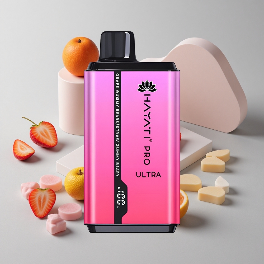 Gumový Medvedík Hroznový Hayati Pro Ultra 15000 Puffs 12ml 2% nikotín veľkoobchod Slovensko