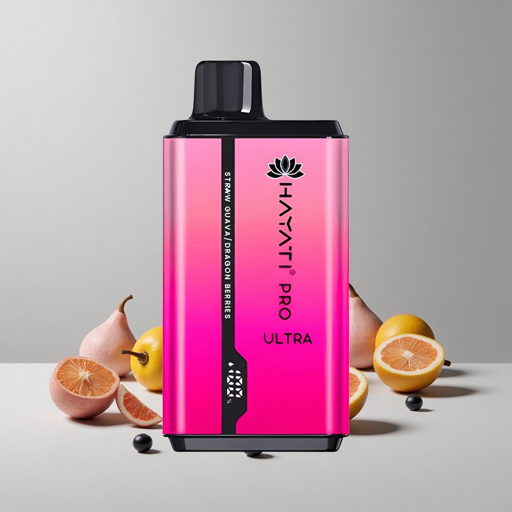 Jahoda Guava Hayati Pro Ultra 15000 Puffs Batéria 850mAh veľkoobchod Slovensko