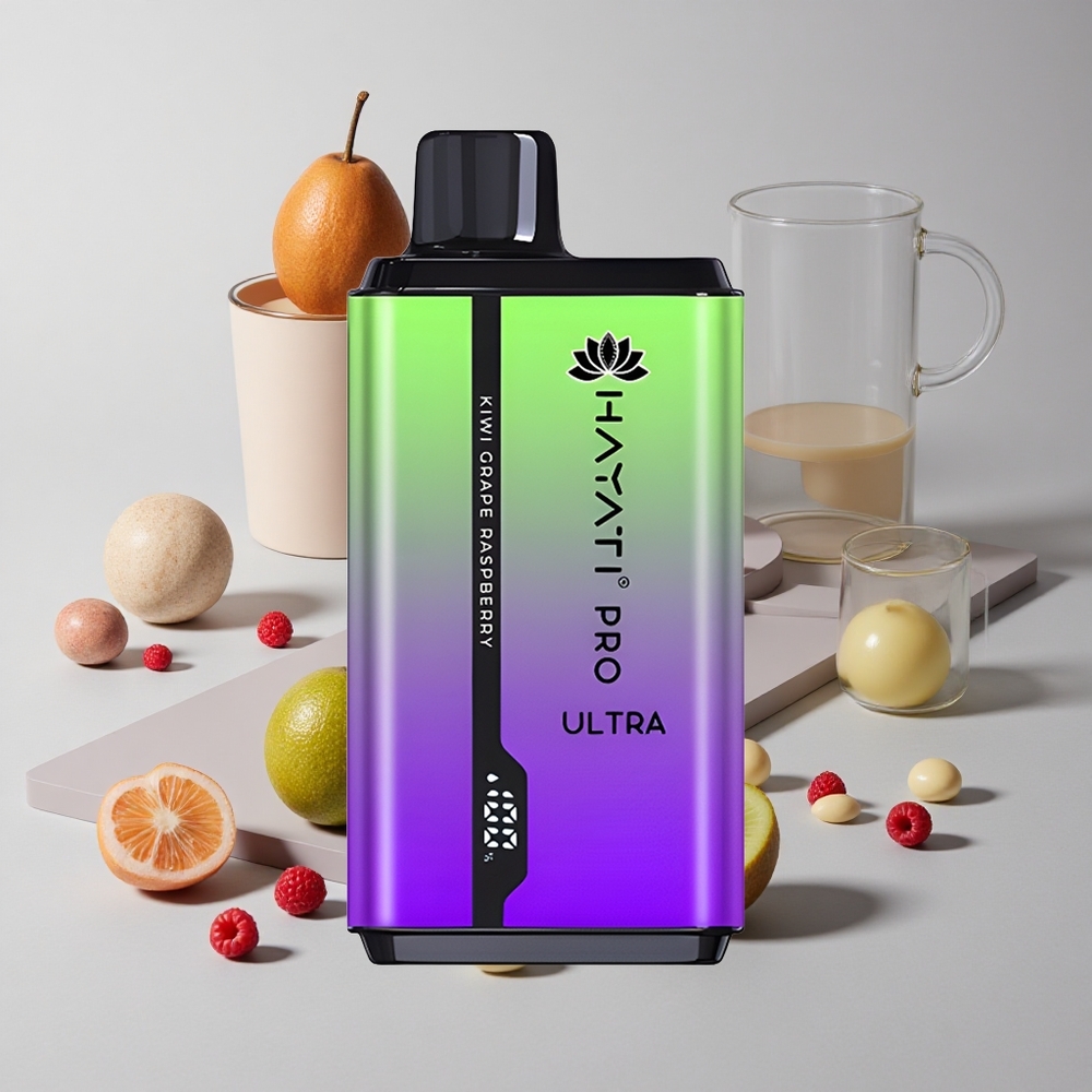 Kiwi Hrozno Malina Hayati Pro Ultra 15000 Puffs Batéria 850mAh veľkoobchod Slovensko