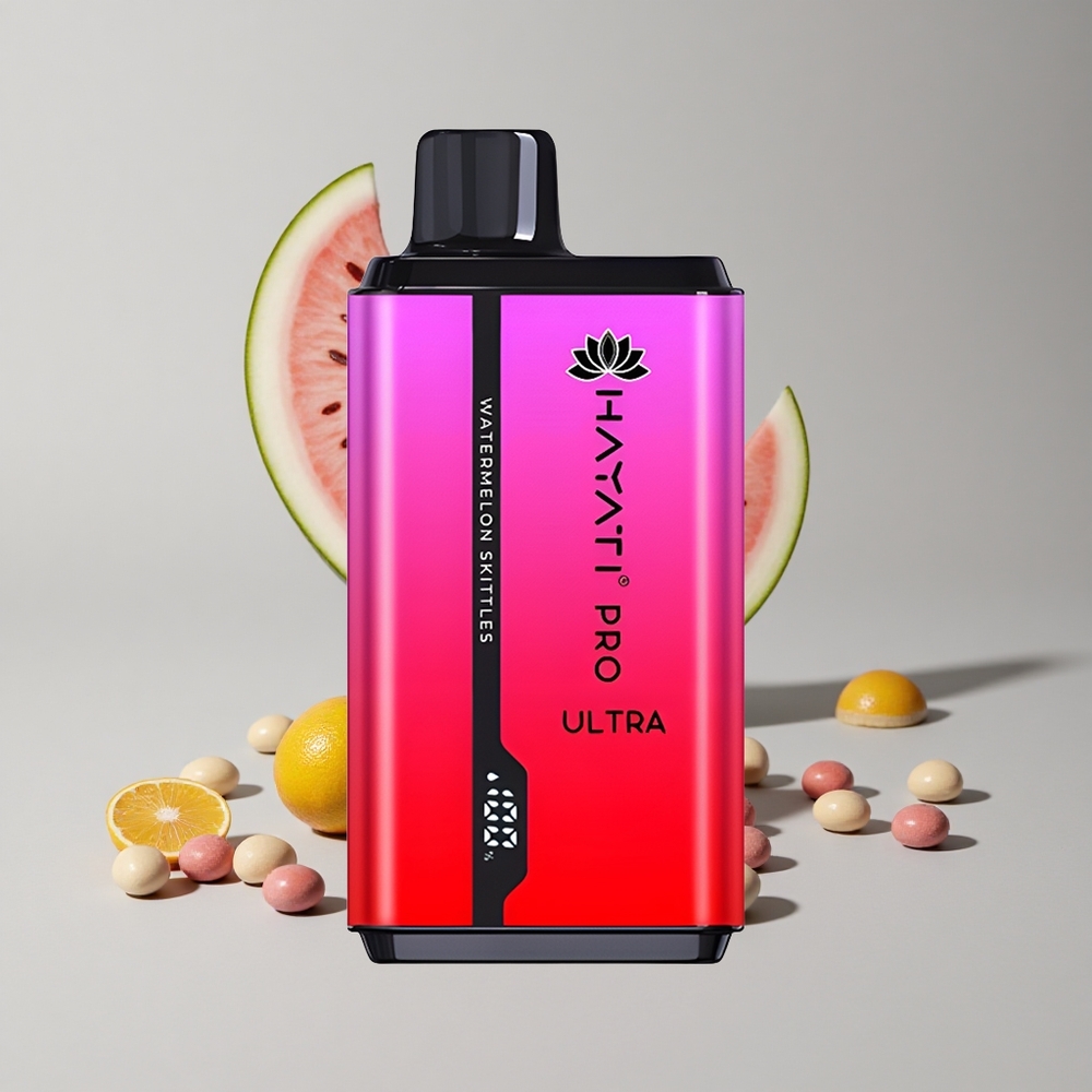 Melónové Skittles Hayati Pro Ultra 15000 Puffs 2×12ml náplň 2% nikotín veľkoobchod Slovensko