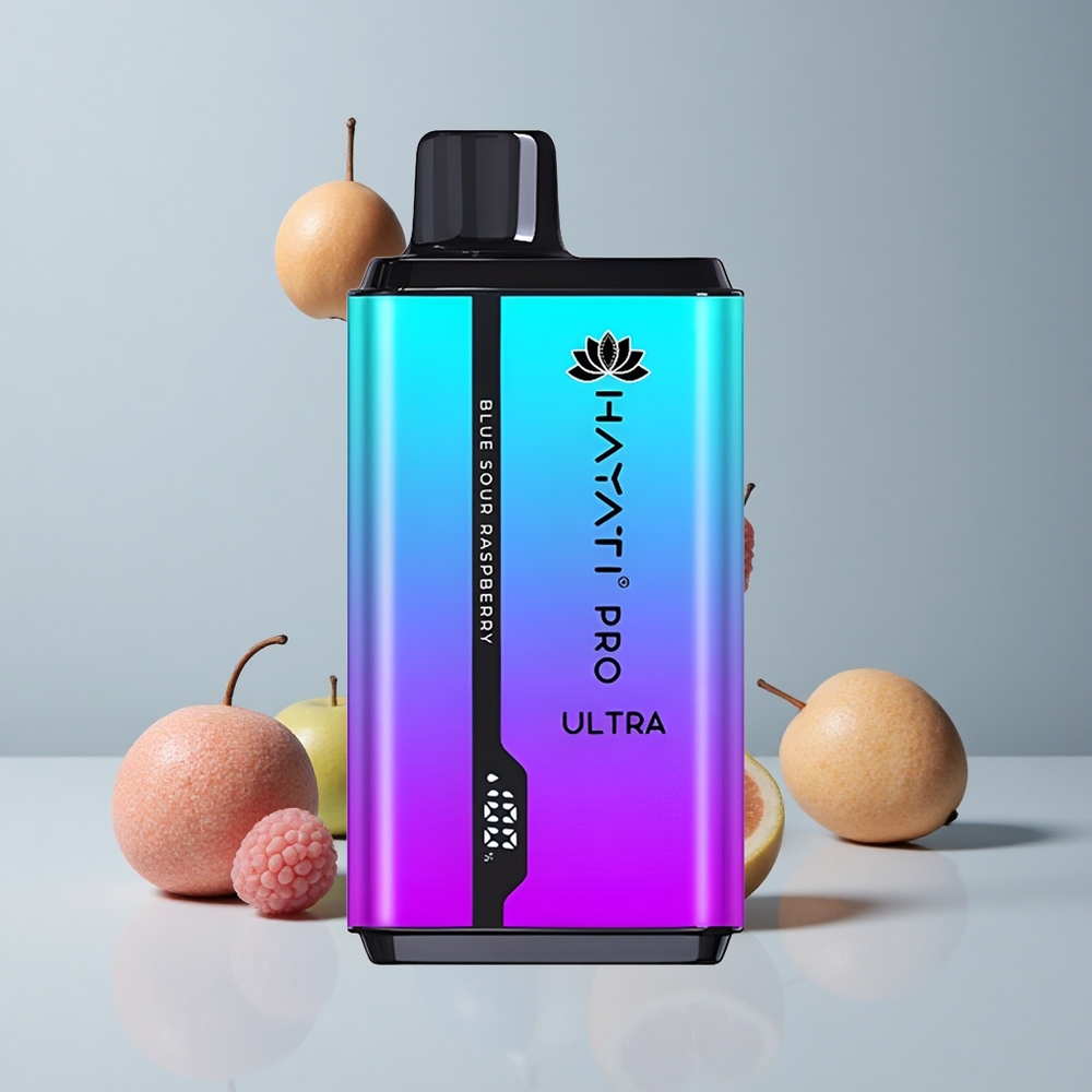 Modrá Kyslá Malina Hayati Pro Ultra 15000 Fajčiek 2 12ml 2% veľkoobchod Slovensko