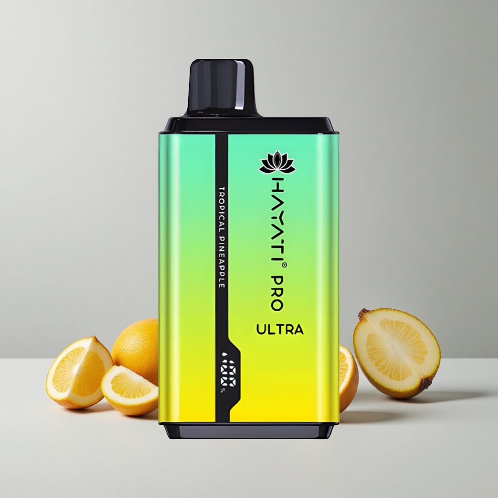 Tropická Ananás Hayati Pro Ultra 15000 Puffs Kapacita Batérie 850mAh veľkoobchod Slovensko