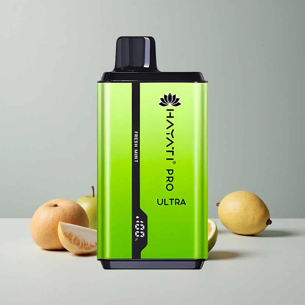 Čerstvá Mätová Hayati Pro Ultra 15000 Fajčiek 2 12ml Kapacita veľkoobchod Slovensko