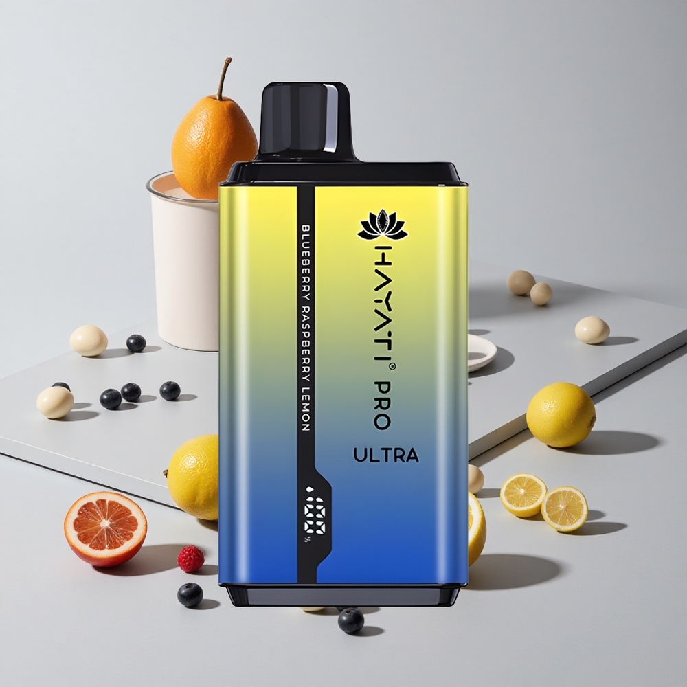 Čučoriedka Malina Citrón Hayati Pro Ultra 15000 Puffs 850mAh 2% veľkoobchod Slovensko