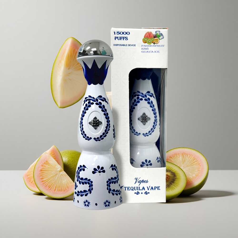 Kombinácia chutí marhuľa kiwi guava ľadová HUMO Azul 15000 Puffs 20mL predplnená nádrž 5% nikotínu veľkoobchod Slovensko