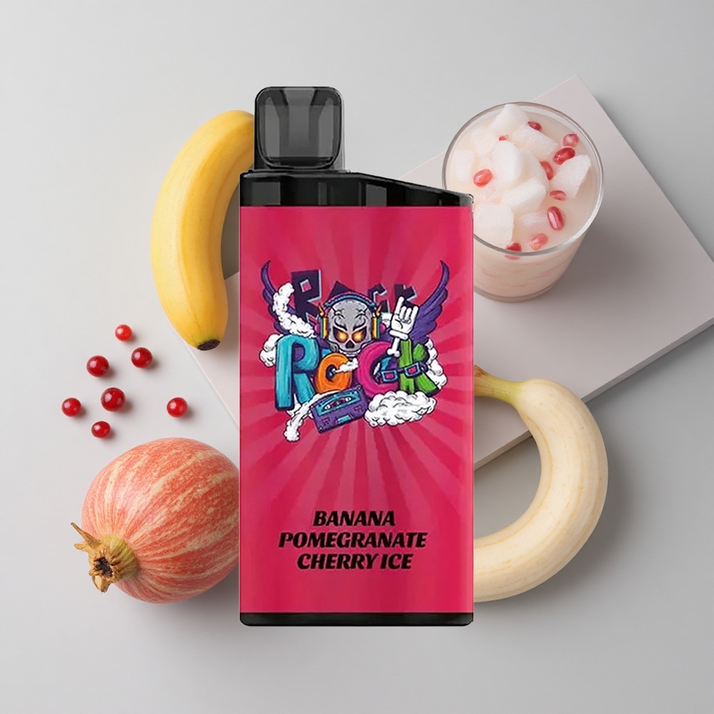 Banana Grenadina Čerešňový ľad IGET Bar 3500 Puffs 1,2 Ohm Mriežková Cievka 1400 mAh veľkoobchod Slovensko