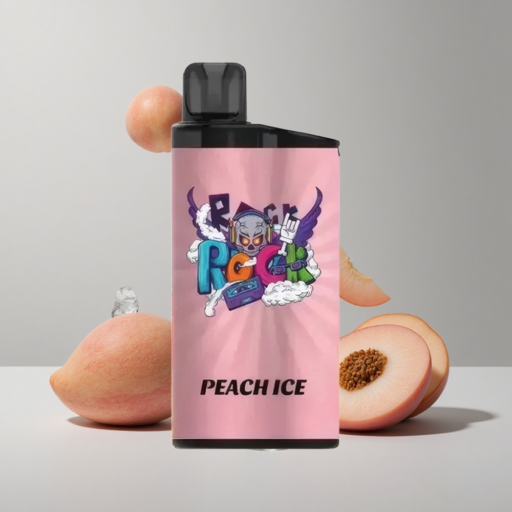 Broskyňový ľad IGET Bar 3500 Puffs Batéria 1400 mAh veľkoobchod Slovensko