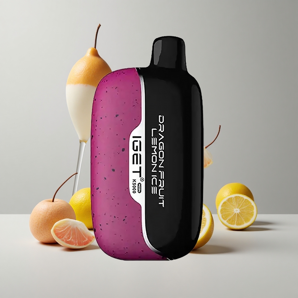 Dragon Fruit Citrónový ľad IGET Moon K5000 5000 Ťahy 1.35 Ohm Mesh Coil veľkoobchod Slovensko