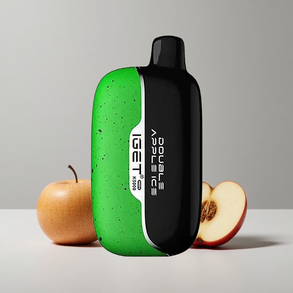 Dvojité jablko ľad IGET Moon K5000 Puffs 5000 Puffs Mesh Cievka 1.35 Ohm veľkoobchod Slovensko