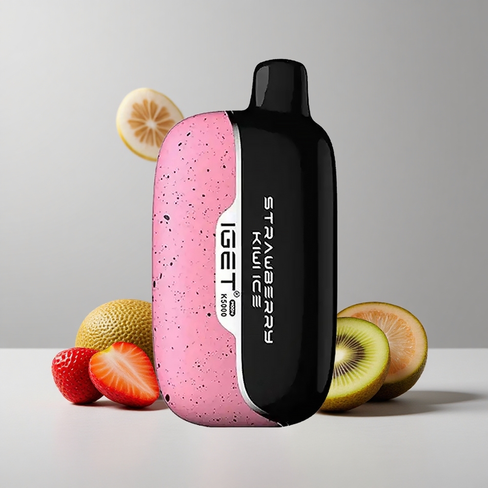 Jahoda Kiwi Ľadový IGET Moon K5000 5000 Puffs 1.35 Ohm Mesh Coil veľkoobchod Slovensko