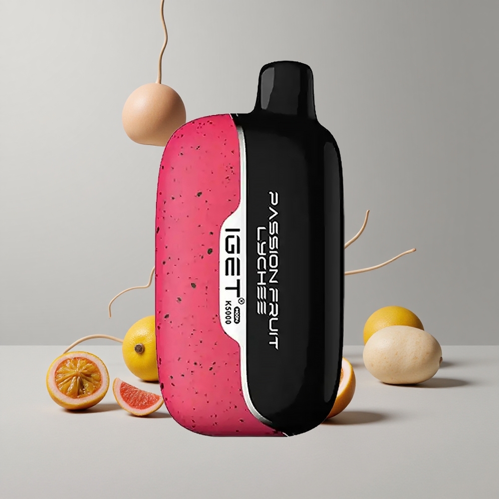 Marhuľa Lychee IGET Moon K5000 Puffs 5000 Puffs Mesh Coil 1.35 Ohm veľkoobchod Slovensko