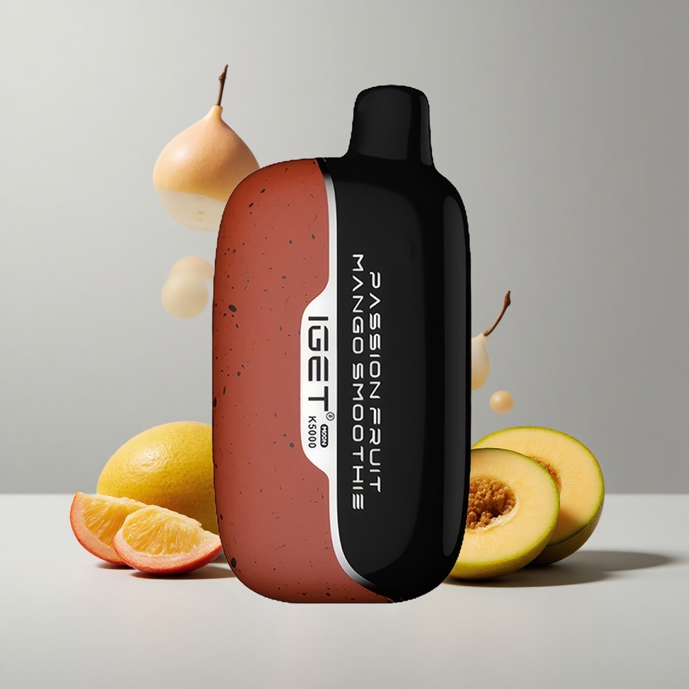 Passion Fruit Mango Smoothie IGET Moon K5000 Puffs 81.5 g 1.35 Ohm veľkoobchod Slovensko