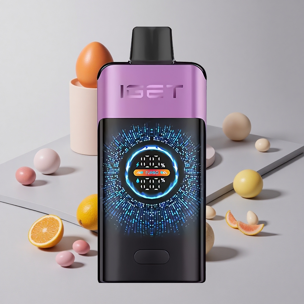 Hroznový IGET ONE 12000 Puffs 2700 mAh Batéria a 0.6 ohm Dvojitá Mriežka Cievka veľkoobchod Slovensko