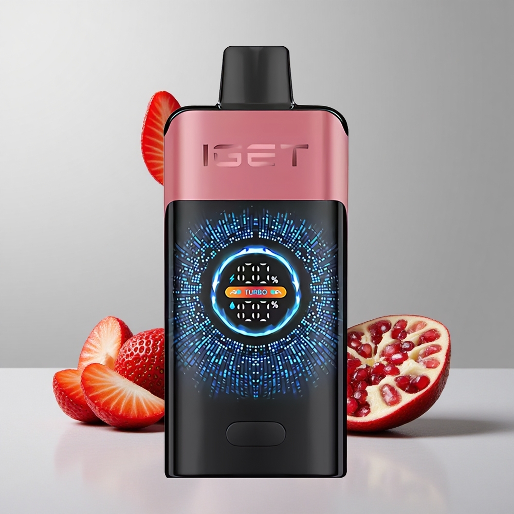 Jahoda Granátový Ľad IGET ONE 12000 Puffs 2700 mAh Batéria veľkoobchod Slovensko