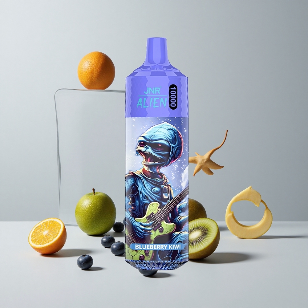 Boruvka & Kiwi JNR Alien 10000 Puffs 850mAh Batéria 20ml E-liquid veľkoobchod Slovensko