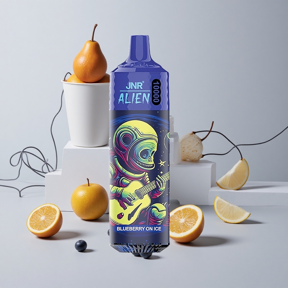 Boruvka na ľade JNR Alien 10000 Puffs 850mAh Batéria 20ml E-kvapalina veľkoobchod Slovensko