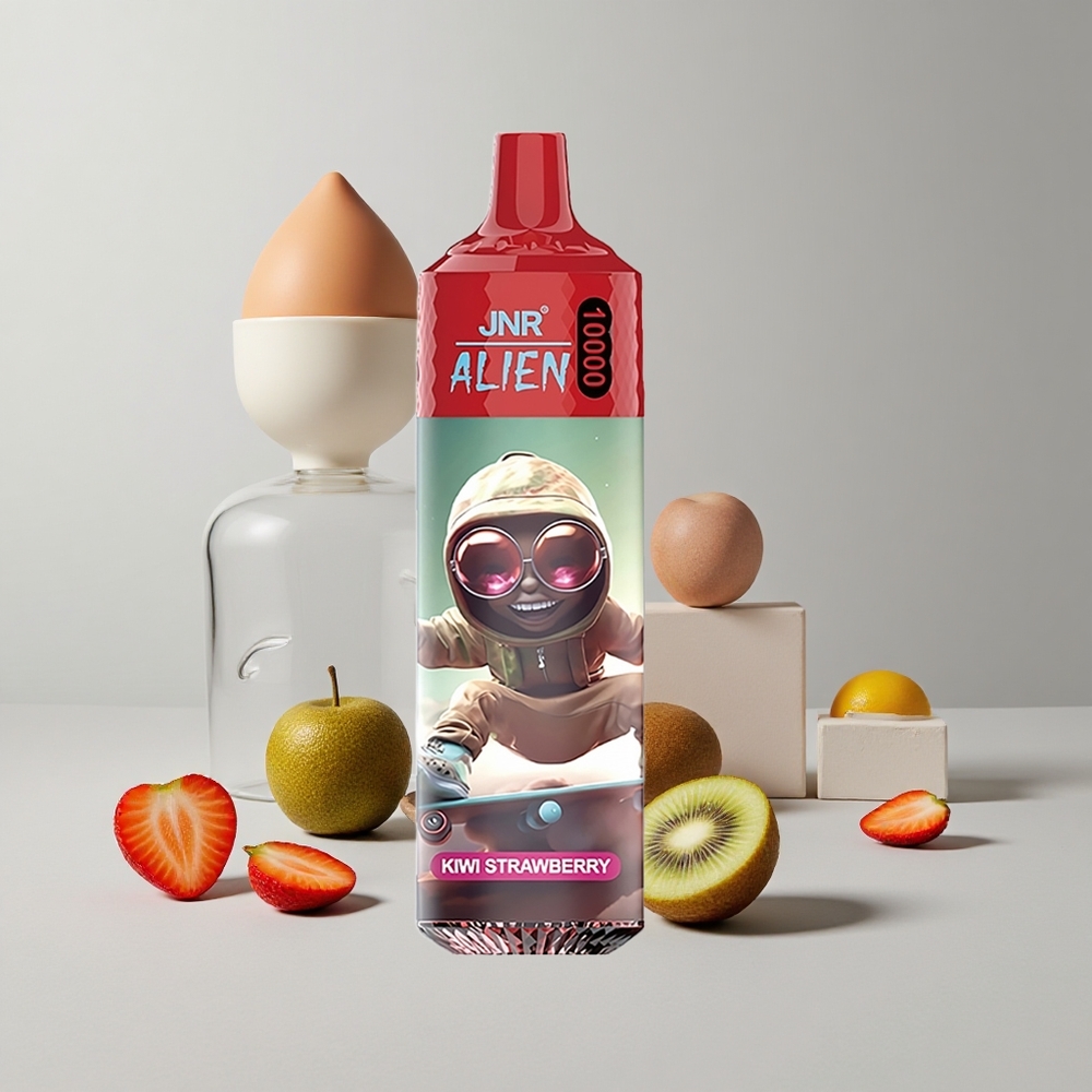 Kiwi Jahoda JNR Alien 10000 Puffs 850mAh Batéria 20ml Tekutina veľkoobchod Slovensko