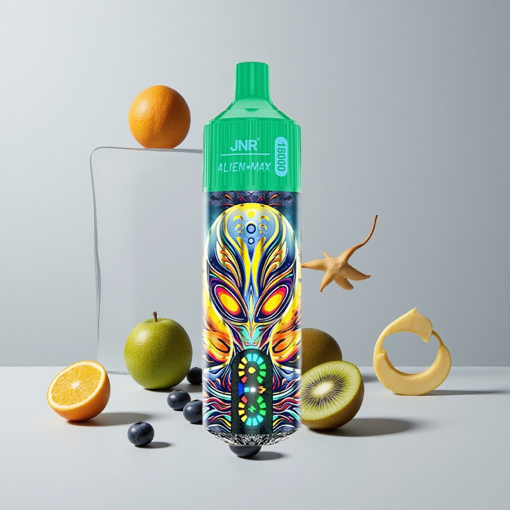 Boruvka Kiwi JNR Alien Max 18000 Puffs Dual Mesh Cievka a Dual Core 28ml E-liquid veľkoobchod Slovensko