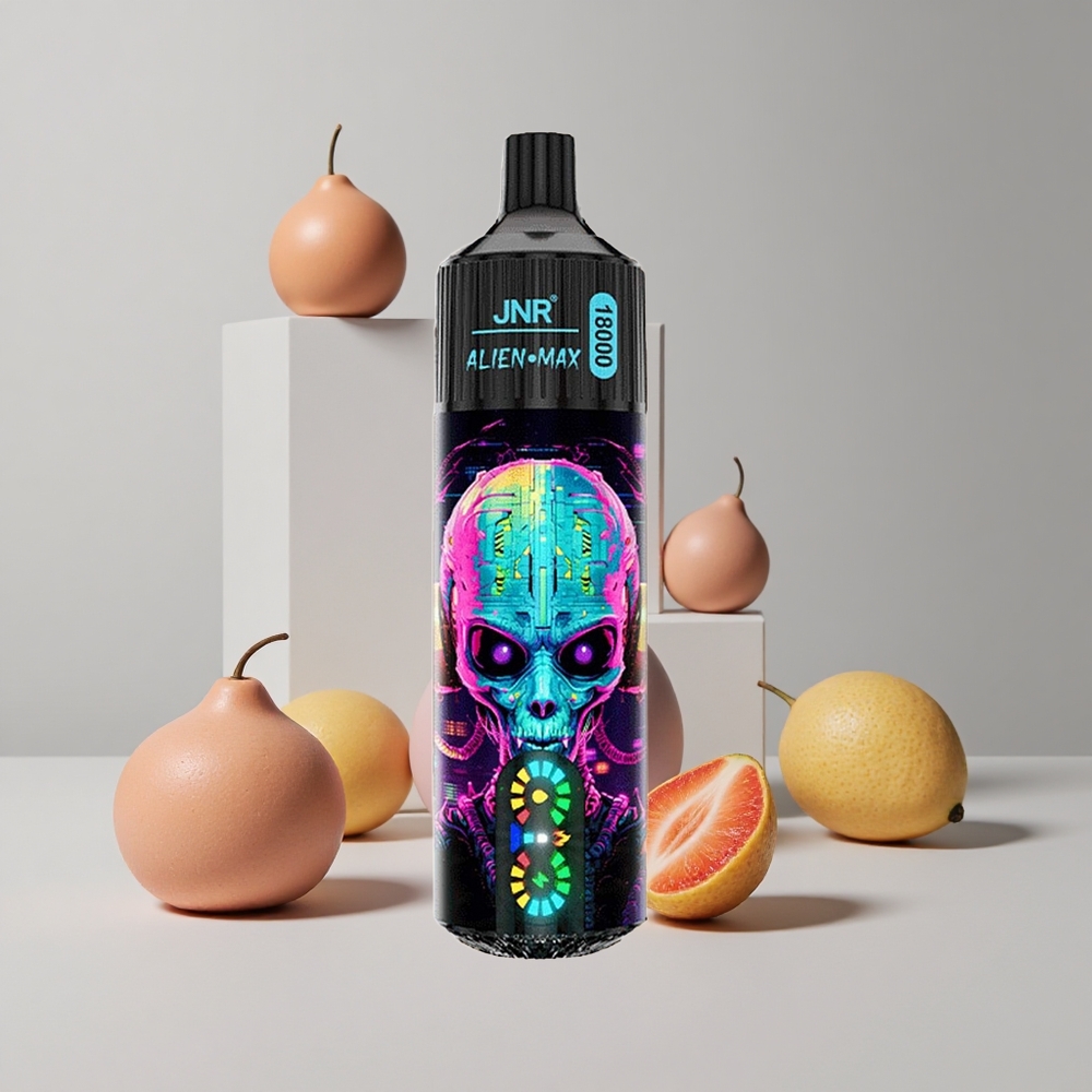 Jahoda Hubba Bubba JNR Alien Max 18000 Puffs Smart LED Displej a Dual Mesh Cievka veľkoobchod Slovensko