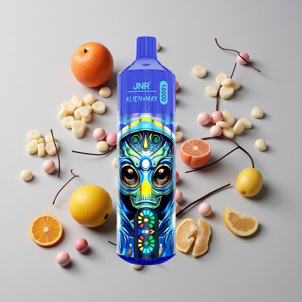 Zmiešané Bobule JNR Alien Max 18000 Puffs Inteligentný LED Displej a 28ml E-kvapka veľkoobchod Slovensko