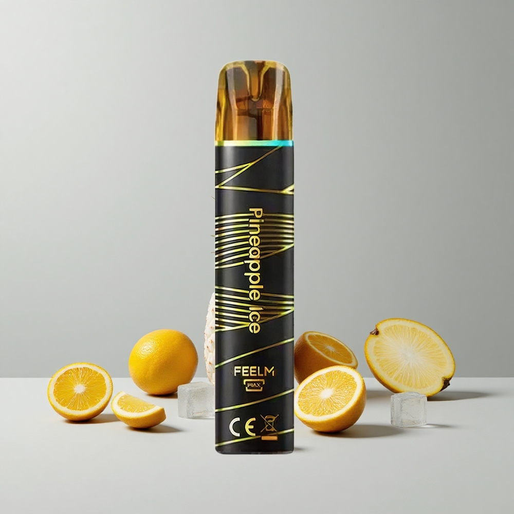 Ananásový ľad JNR Black&Golden 600+200 Puffs 550mAh Batéria veľkoobchod Slovensko