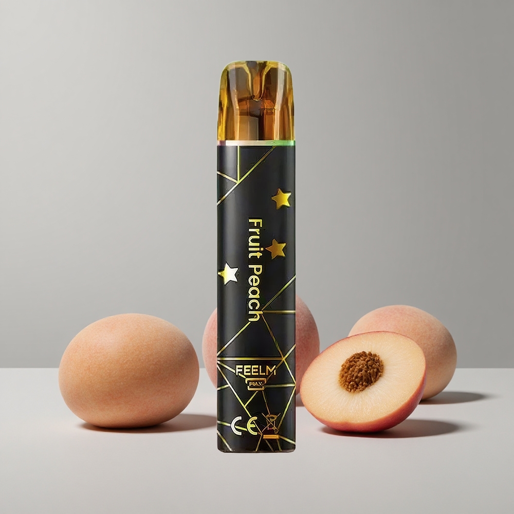 Broskyňa JNR Black&Golden 600+200 Puffs 550mAh Batéria veľkoobchod Slovensko