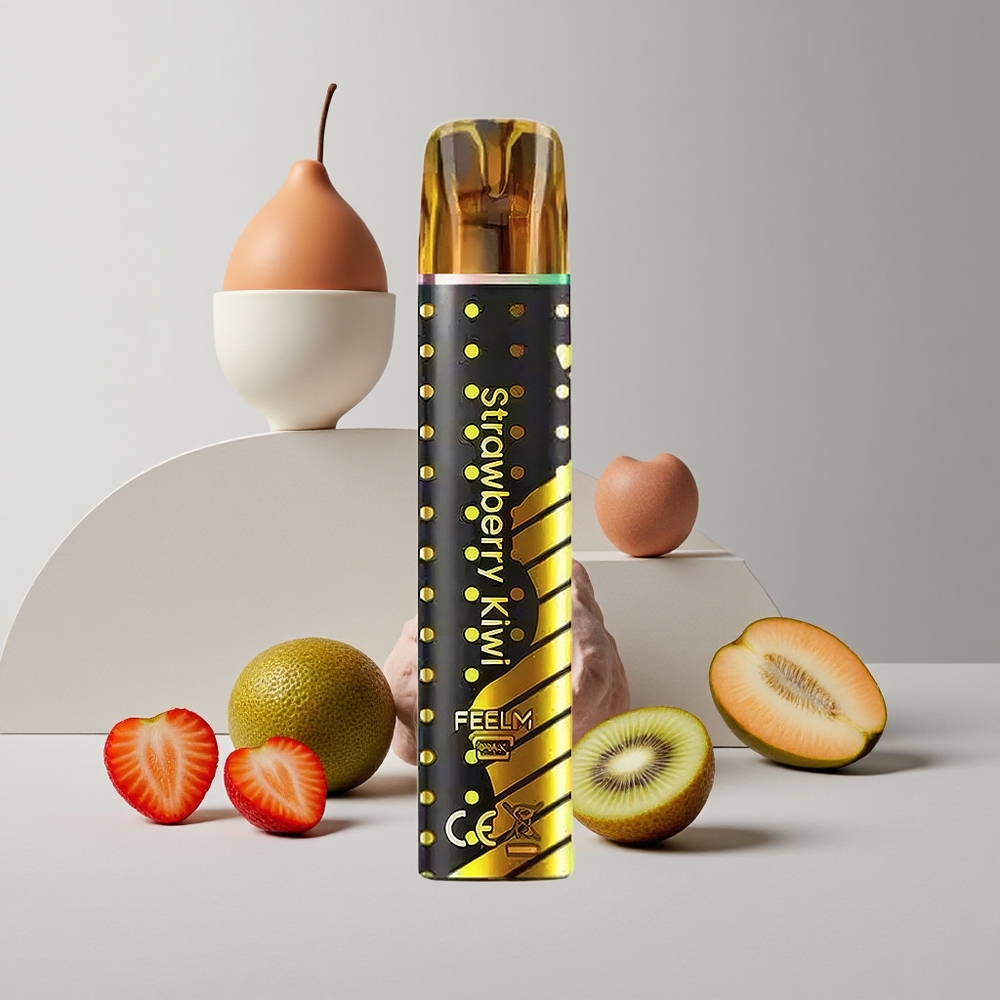 Jahoda-Kívi JNR Black&Golden 600+200 Puffs 550mAh Batéria veľkoobchod Slovensko