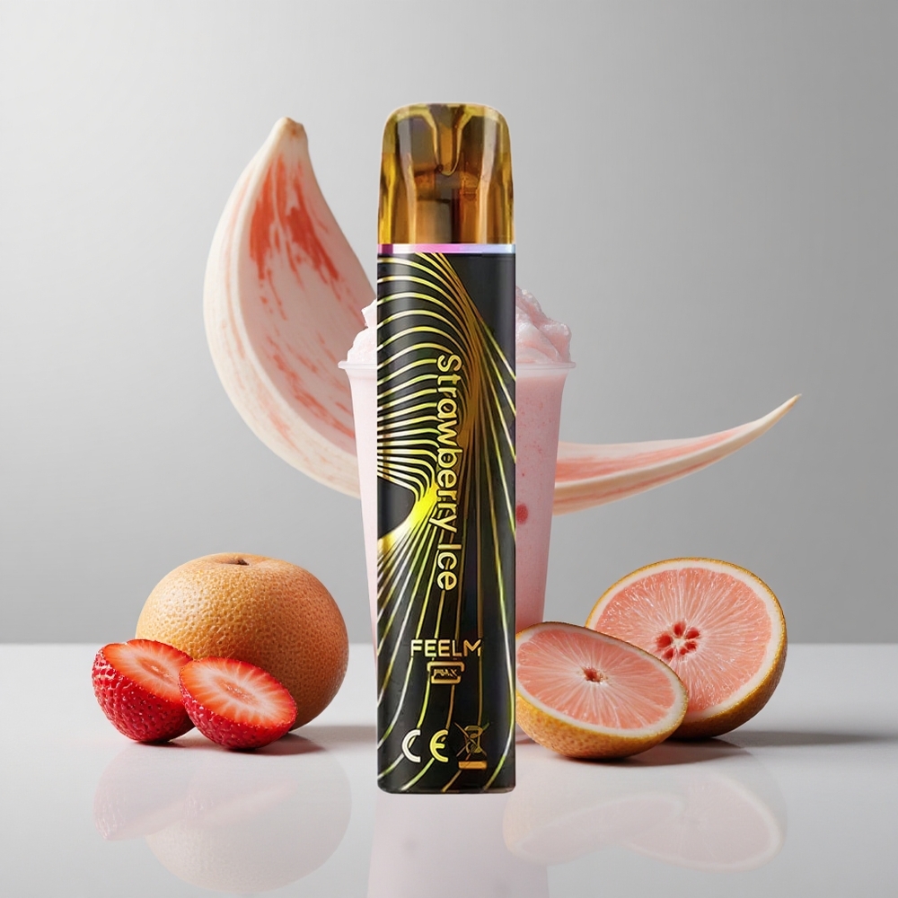 Jahoda Ľadová JNR Black&Golden 600+200 Puffs 550mAh Batéria 2ml E-Liquid veľkoobchod Slovensko