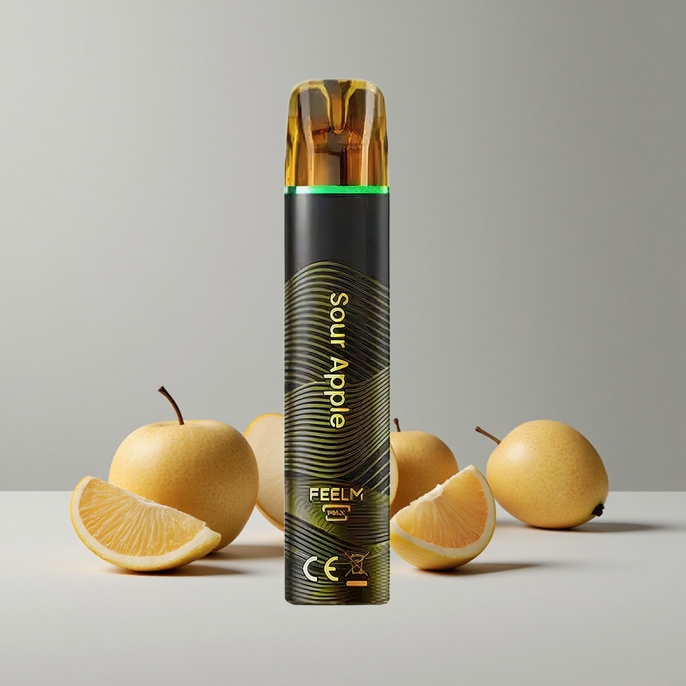 Kyslá Jablko JNR Black&Golden 600+200 Puffs 2ml E-Liquid veľkoobchod Slovensko