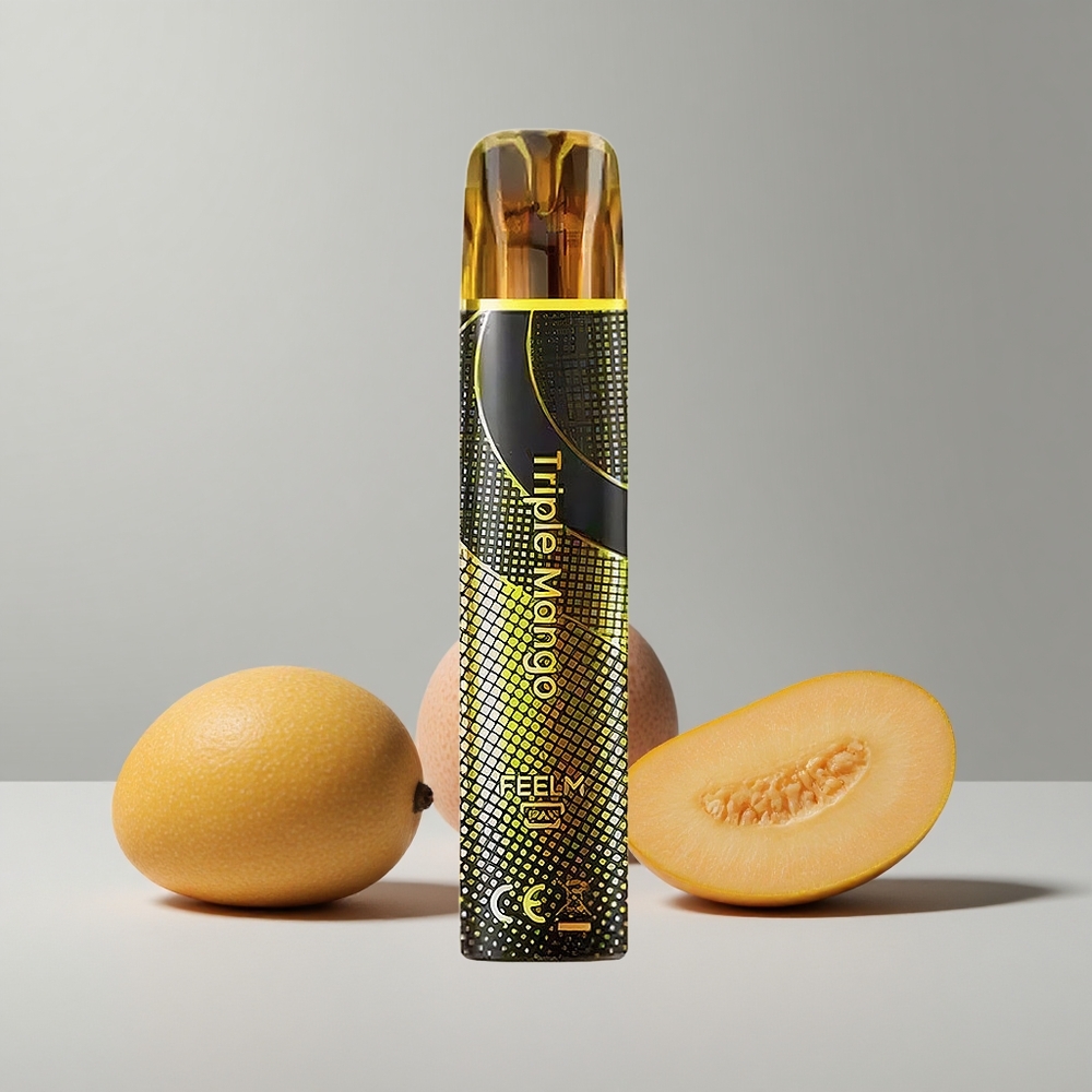 Trojitá Mango JNR Black&Golden 600+200 Puffs Batéria 550mAh veľkoobchod Slovensko