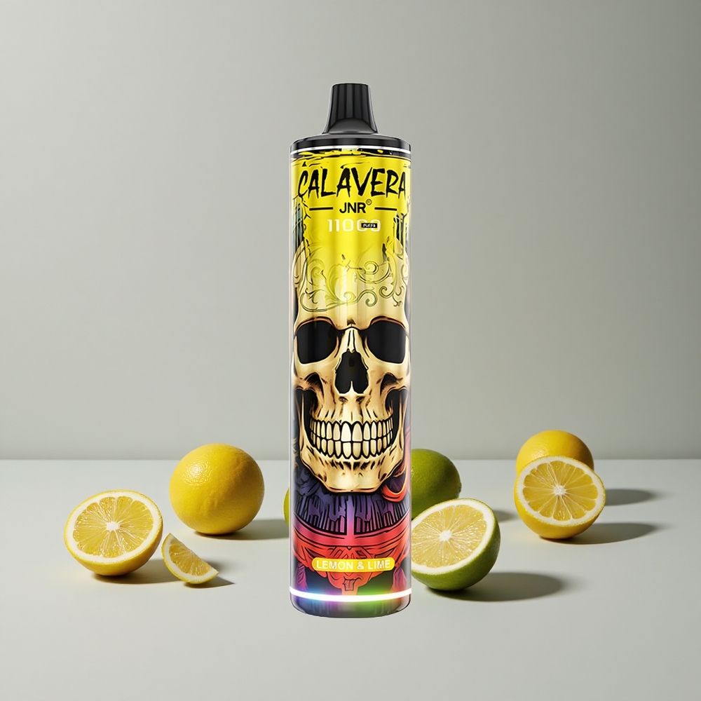 Citrón & Vápno JNR Calavera 11000 Puffs 21ml E-Kvapka 1.0ohm Mriežka veľkoobchod Slovensko